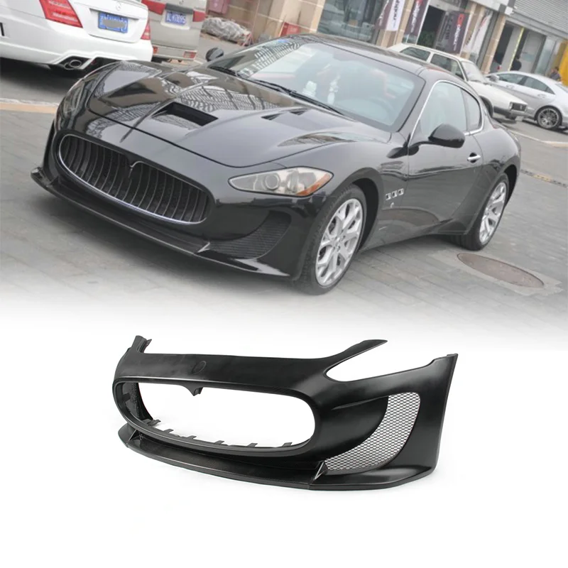 MC Stradale Front Bumper with Front Lip for Maserati Gran Turismo - Racing Aero Performance Kit
