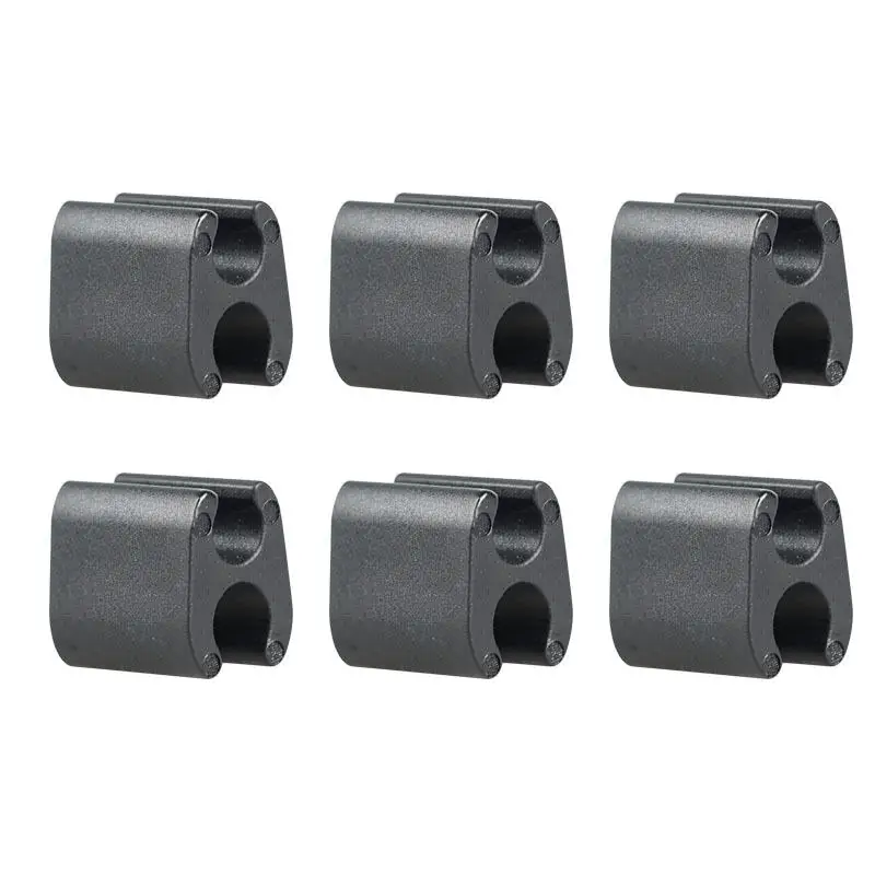 ✦ 6Pcs Folding Bike Fixing And Organizing Device Nylon Opening U-shaped Shift Cable Management Clip Cycling Accessories view 4