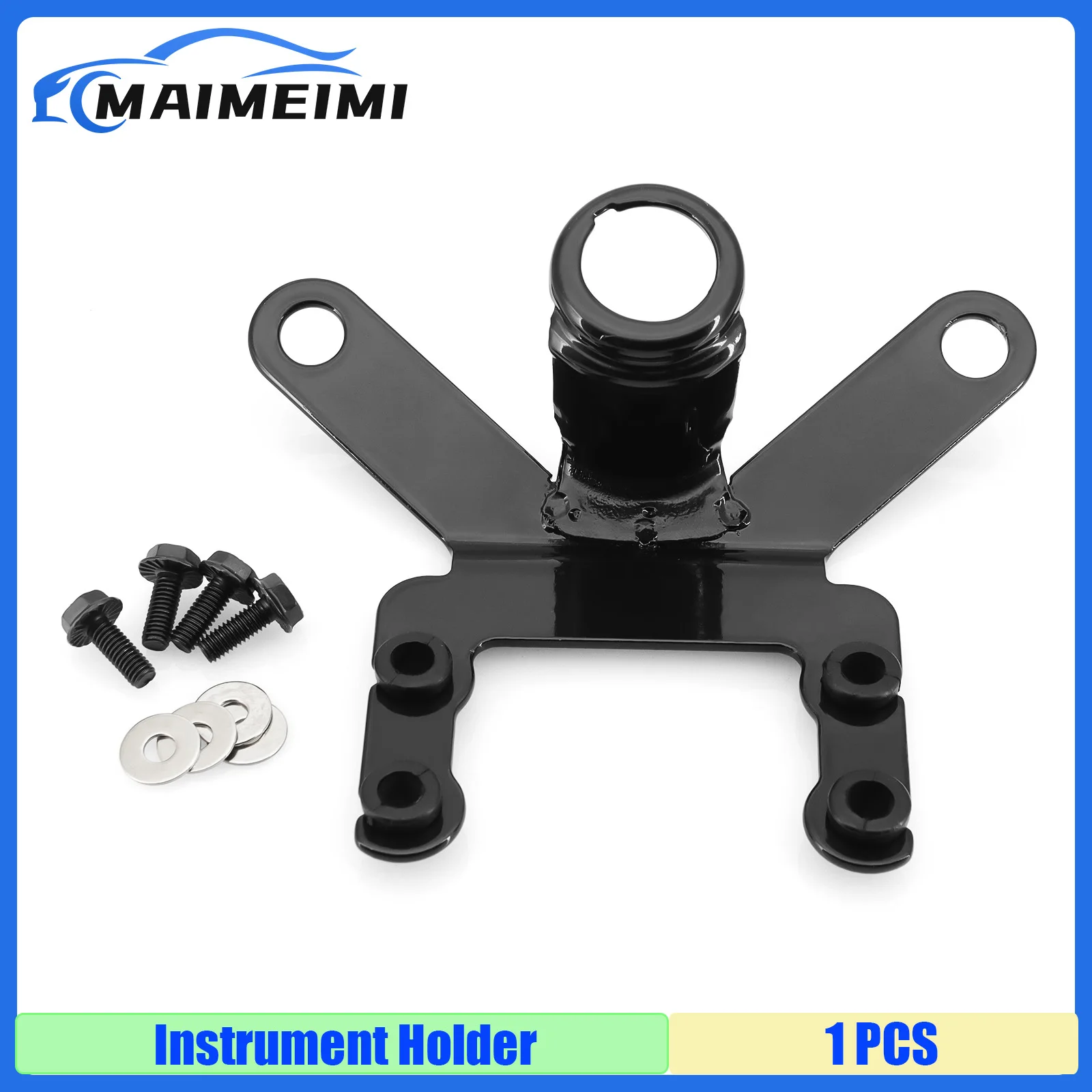 1PCS Universal Motorcycle Scooter Instrument Iron Bracket Holder Stand Support with Screws Speedometer Mount Motor Gauge Holder