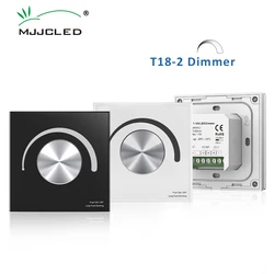 AC 220V a 0-10V 1-10V LED Dimmer Pannello in vetro Dimmer Manopola rotante Dimmer Regolazione della luminosità Controllo remoto wireless della luce a LED