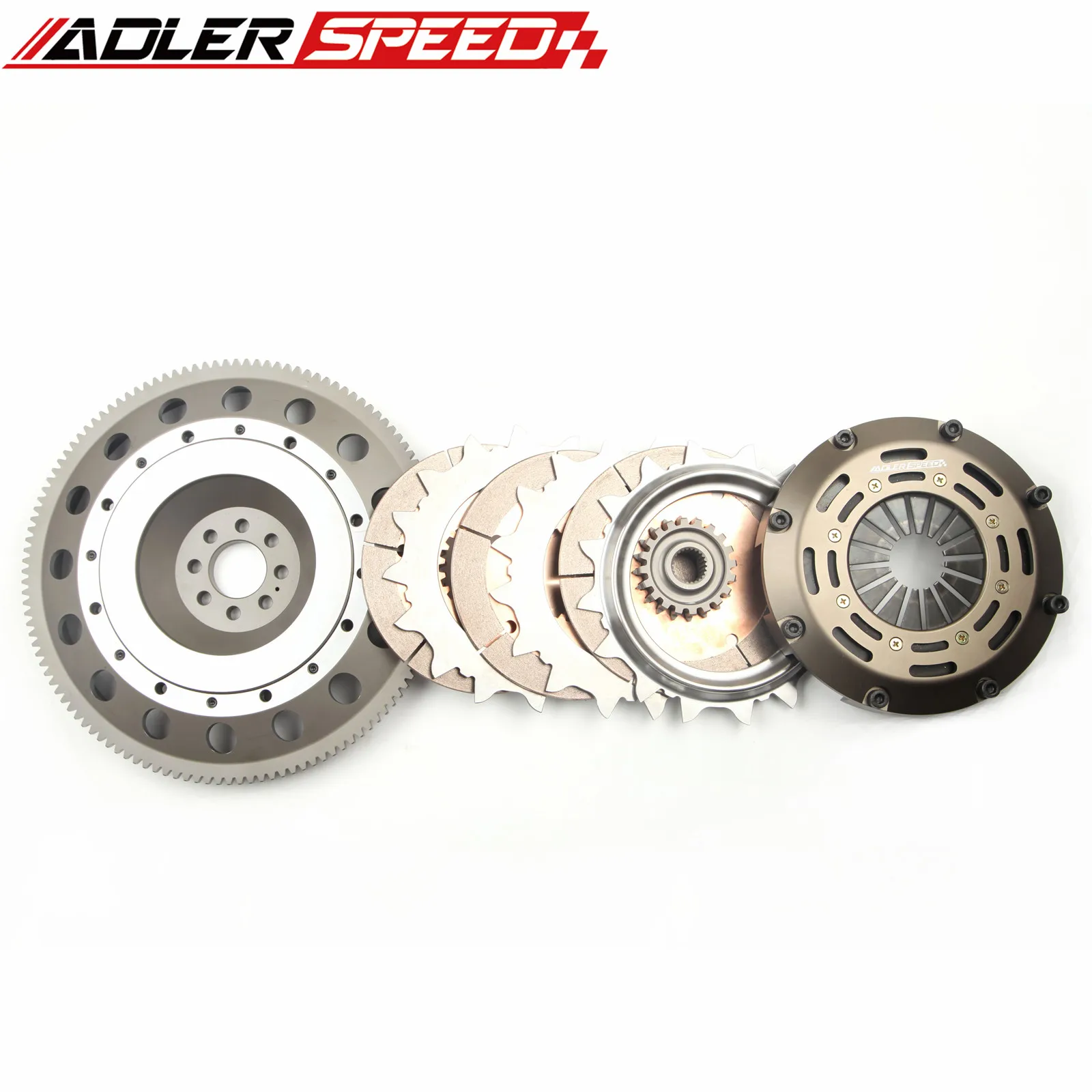 

ADLERSPEED Clutch Triple Disc Kit + Flywheel For Nissan 350Z INFINITI G35 VQ35DE