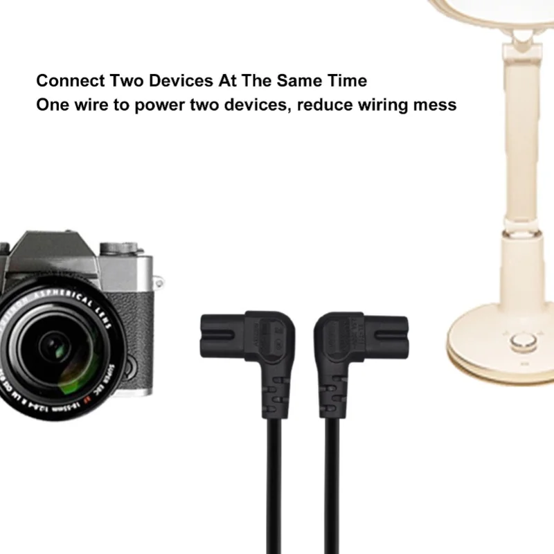 IEC320 C8 To Dual C…