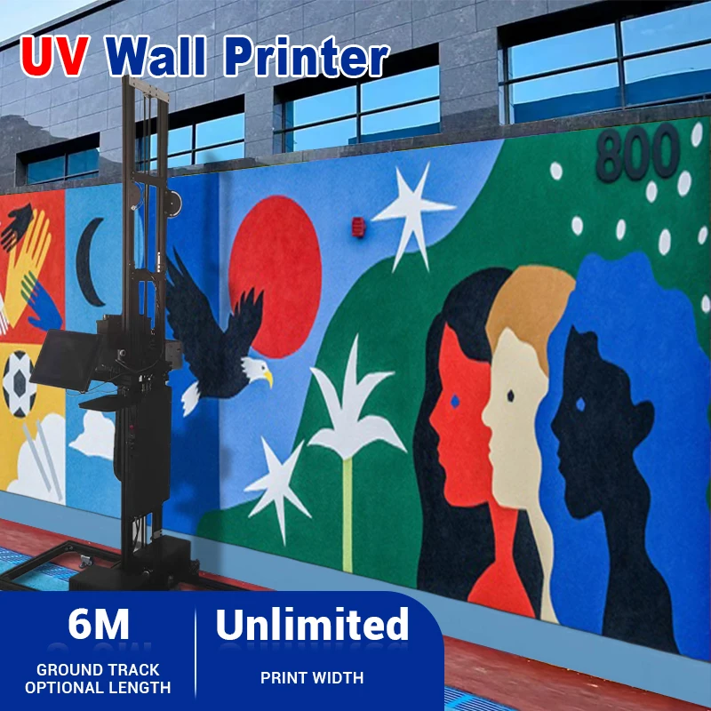 Factory Price Direct to Wall Vertical 3D CMYKW UV Print Printing Machines BK-UP700T