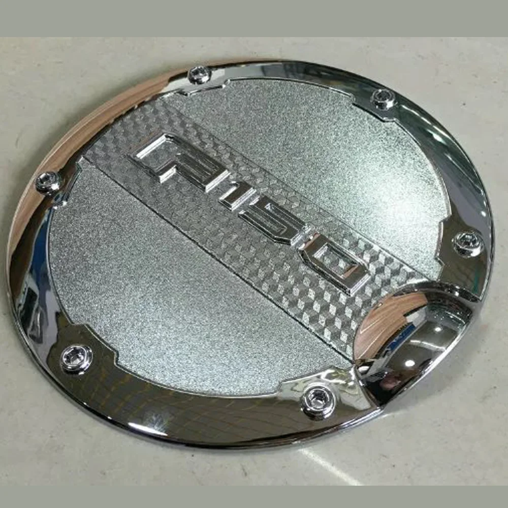

high quality chrome Tank Cover for F-150 Pick up or Ford F150 F-150 2015 16-20 Fuel Cap PICK UP F150 Car Styling Accessories
