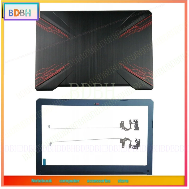 

New For ASUS FX504GDFX504GE FX504GM FX80GE LCD Back Cover & Front Bezel & Hinges