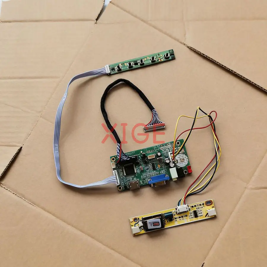 For CLAA215FA03 M216H1 LTM230HT02 M215H1 Monitor Controller Drive Board DIY Kit 1920*1080 1920x1080 HDMI+VGA LVDS 30-Pin 2-CCFL