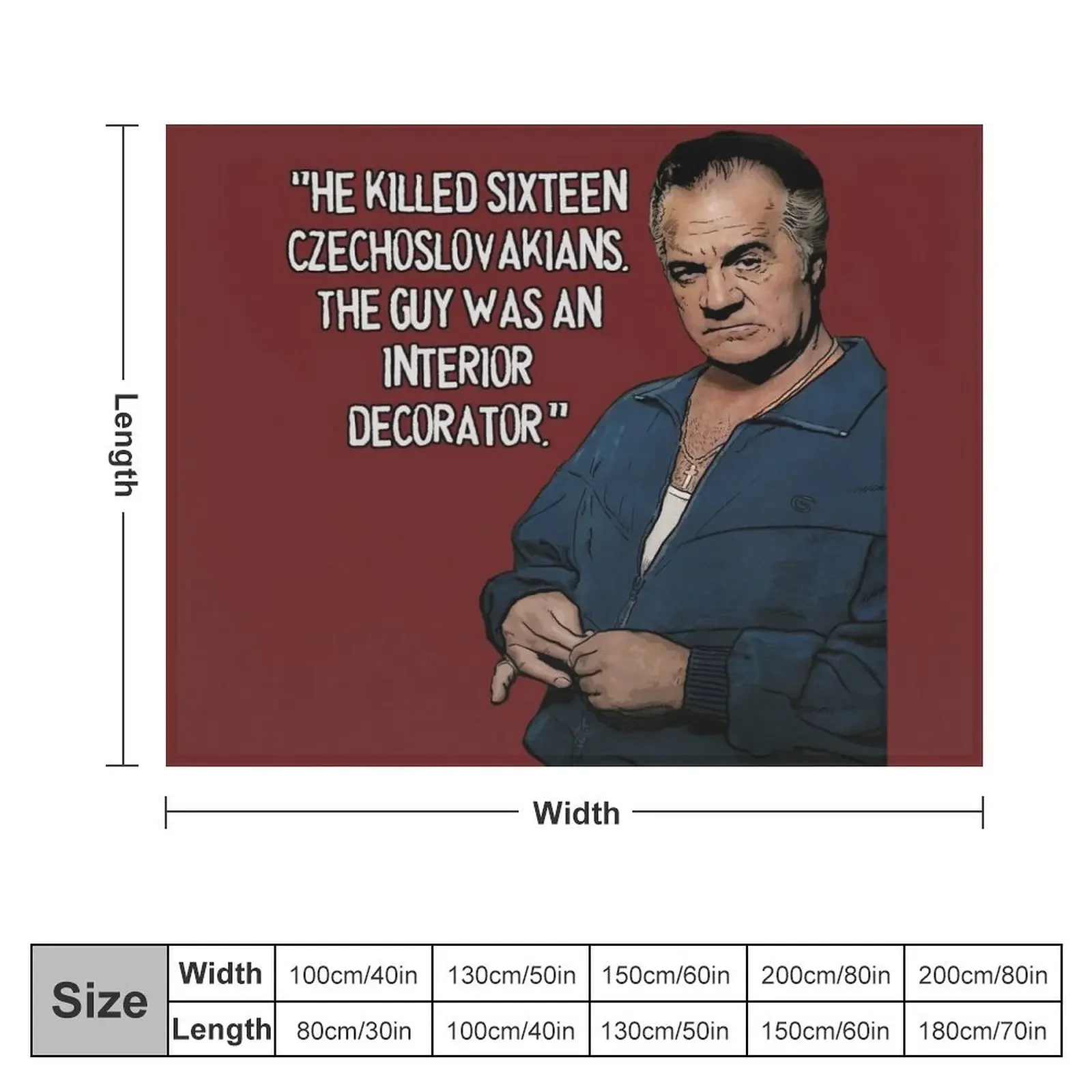 Sopranos - Paulie Walnuts Throw Blanket Moving Thermal Polar Decorative Sofa Blankets