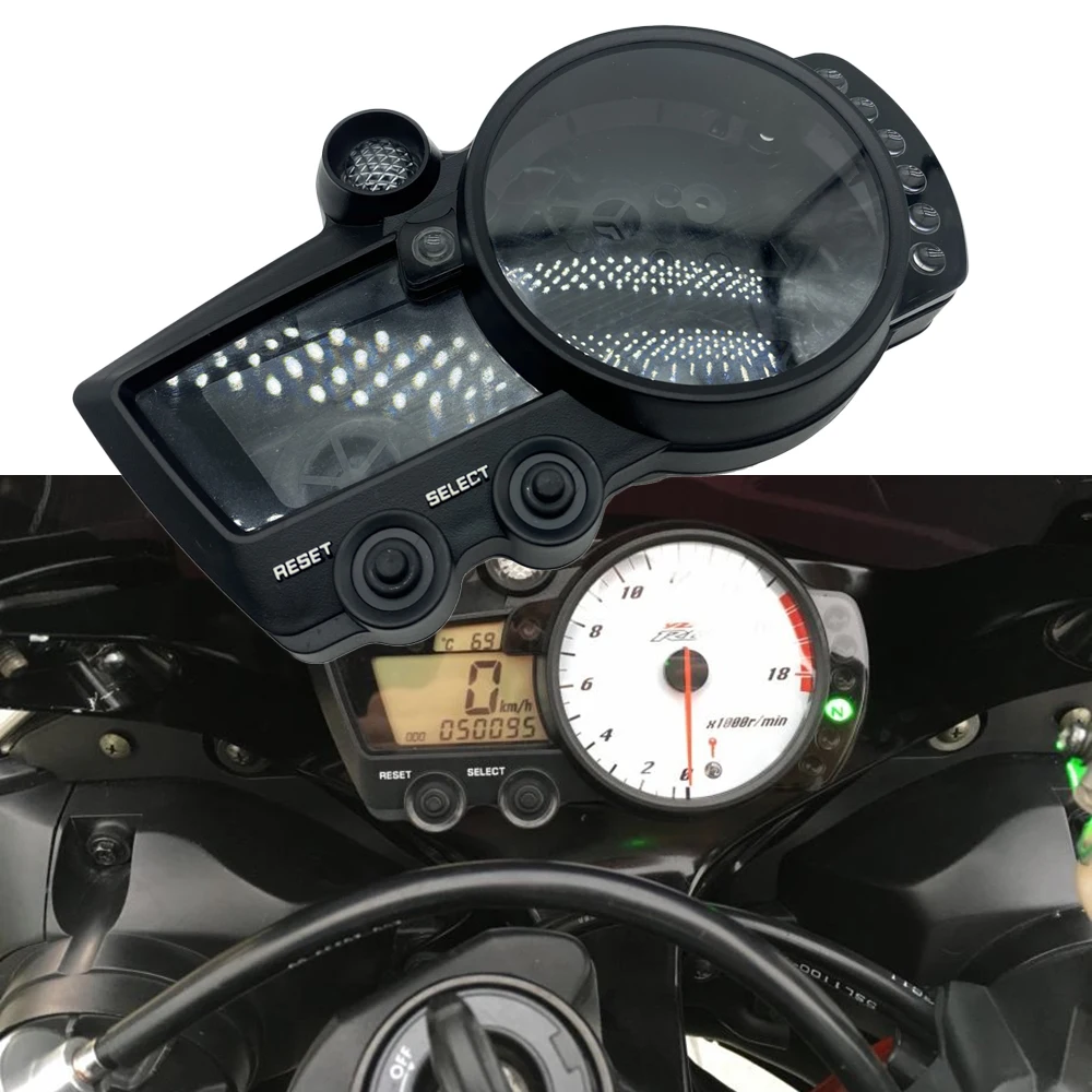 

Speedometer Odometer Instrument Housing Case Tachometer Gauge Cover For YAMAHA YZF R1 2002 2003 R6 2003 2004 2005 R6S 2008 2009