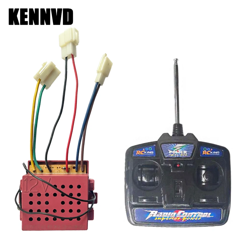 FY-27MHZ R8BJ R8BV R1C 7Pin 8Pin Universal Children Electric Ride on Car Remote Control Receiver Controller Box Unit Motherboard