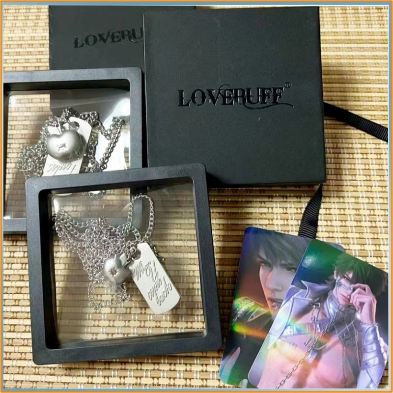 

Genuine Lovebuff Love And Deepspace Caleb Xia Yizhou Merch Pendant Keychain Stainless Steel Toy Gift For Fans Or Lover