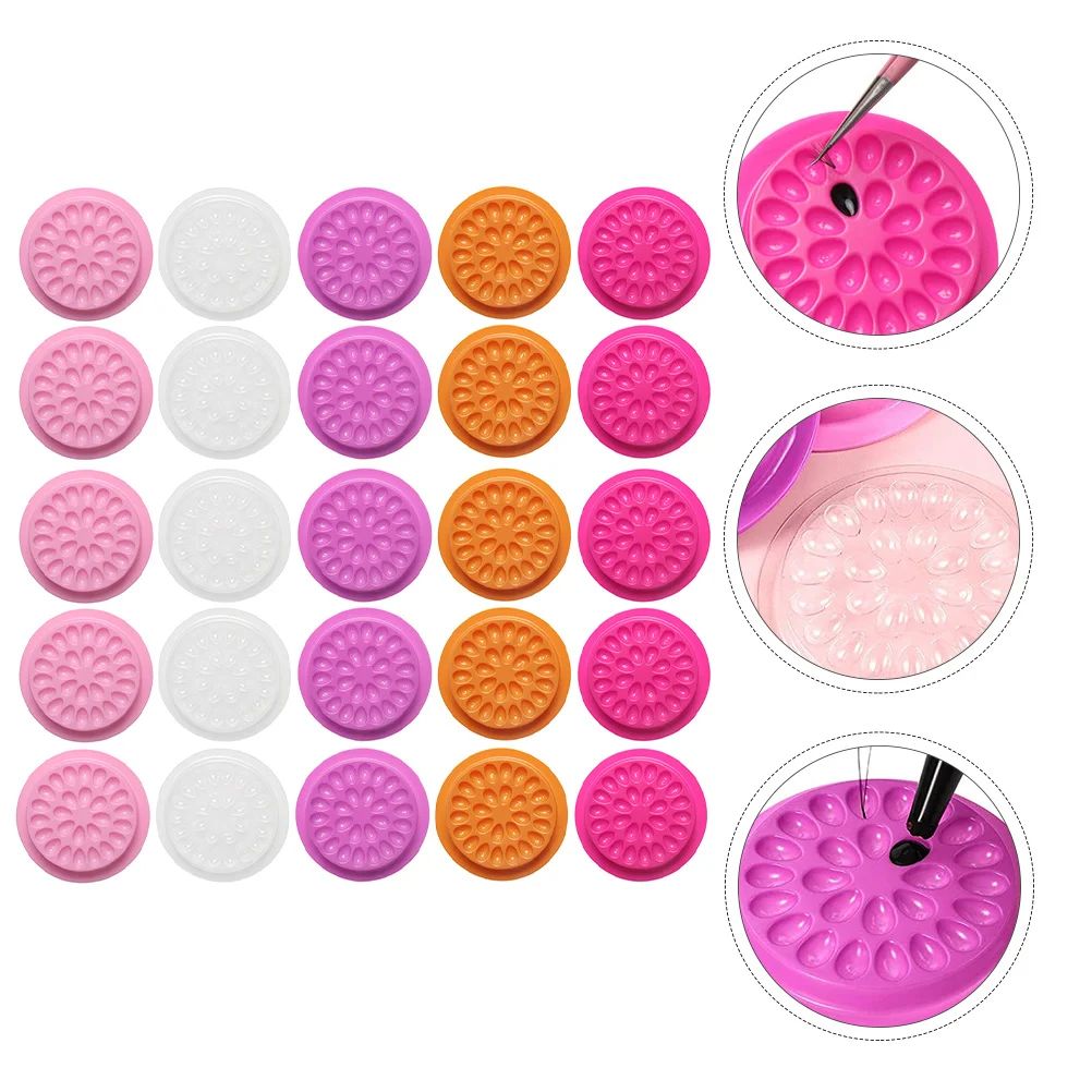 

150 Pcs Glue Tray Convenient Eyelash Grafting Holder Trays Containers Disposable
