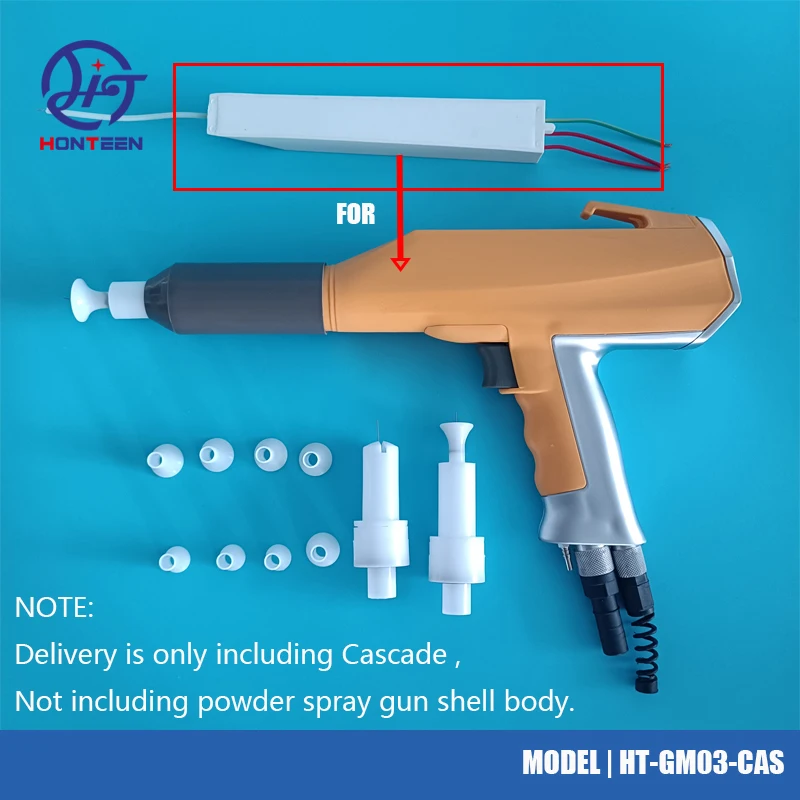 High Voltage HV Cascade Module Of China Copy Gema Powder Coating Gun HT-GM03-GS And Auto Powder Spray GUn Shell HT-GA03-GS