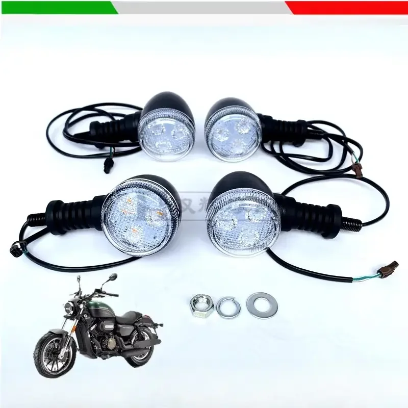 For Qjmotor SRV300 Accessories QJ SRV 300/350 Motorcycle Turn Signal Turning Signal Warning Light Direction Light