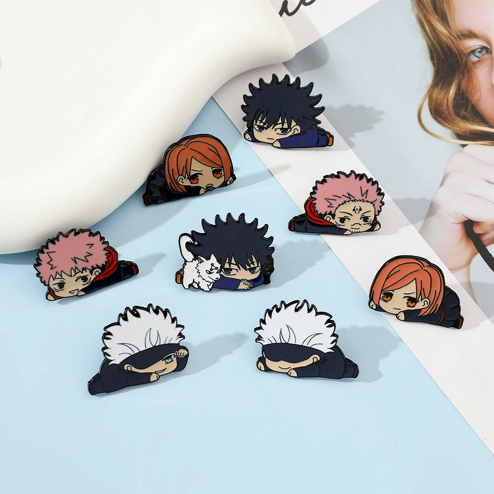 8 Stück Anime-Broschen Itadori – Embroidery Tulle Bewertung und Preis