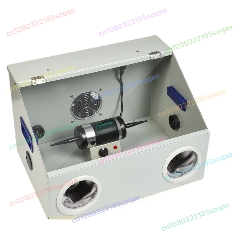 

Grinding and Polishing All-in-one Machine with Dust Cover, Jewelry Metal Warm Bay Polishing Cloth Wheel Machine