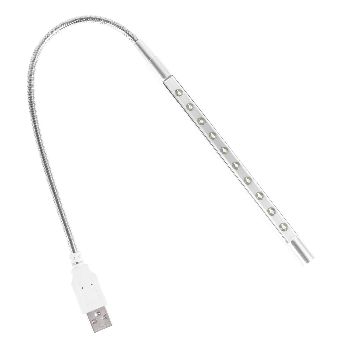 노트북 USB 라이트 키보드 램프 블랙 유연한 360도 회전 밝은 눈 보호 램프 기숙사용 노트북 USB 라이트