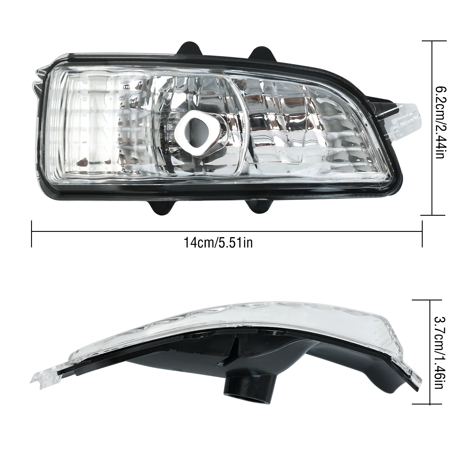 Righ Mirror Indicator Turn Signal Light Lamp Lens For Volvo S40 S60 S80 C30 C70 V50 V70 2008 To 2013 Car Headlight Accessories - view 5