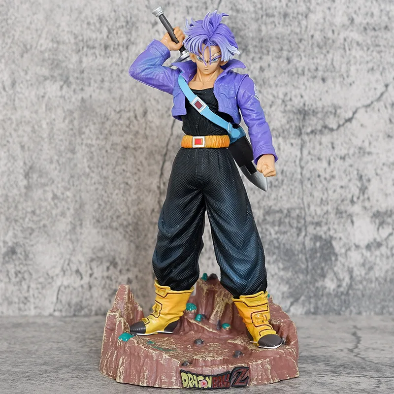 Dragon Ball Z Trunks Anime Figurine Trunks Figure Super Saiyan Trunks 23CM Pvc Model Statue Doll Collection Decoration Toys Gift