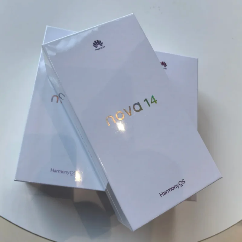 NEW Huawei Nova14 6.7 120HZ OLED Kirin 8000 Octa Core 50MP OIS Cameras OTA NFC 100W Fast Charge 5500mAh HarmonyOS5.0 Nova 14