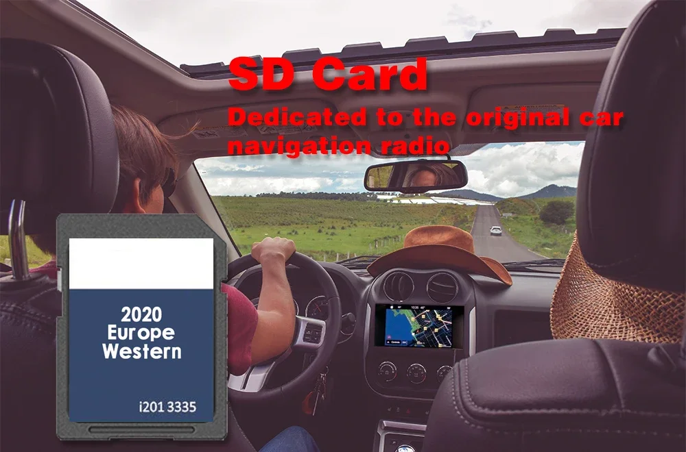 RNS 310 V12 West Europe for Sharan (7N) From 2010 To 2015 Car Map Navigation SD Card Coverage United Kingdom Germany Finland