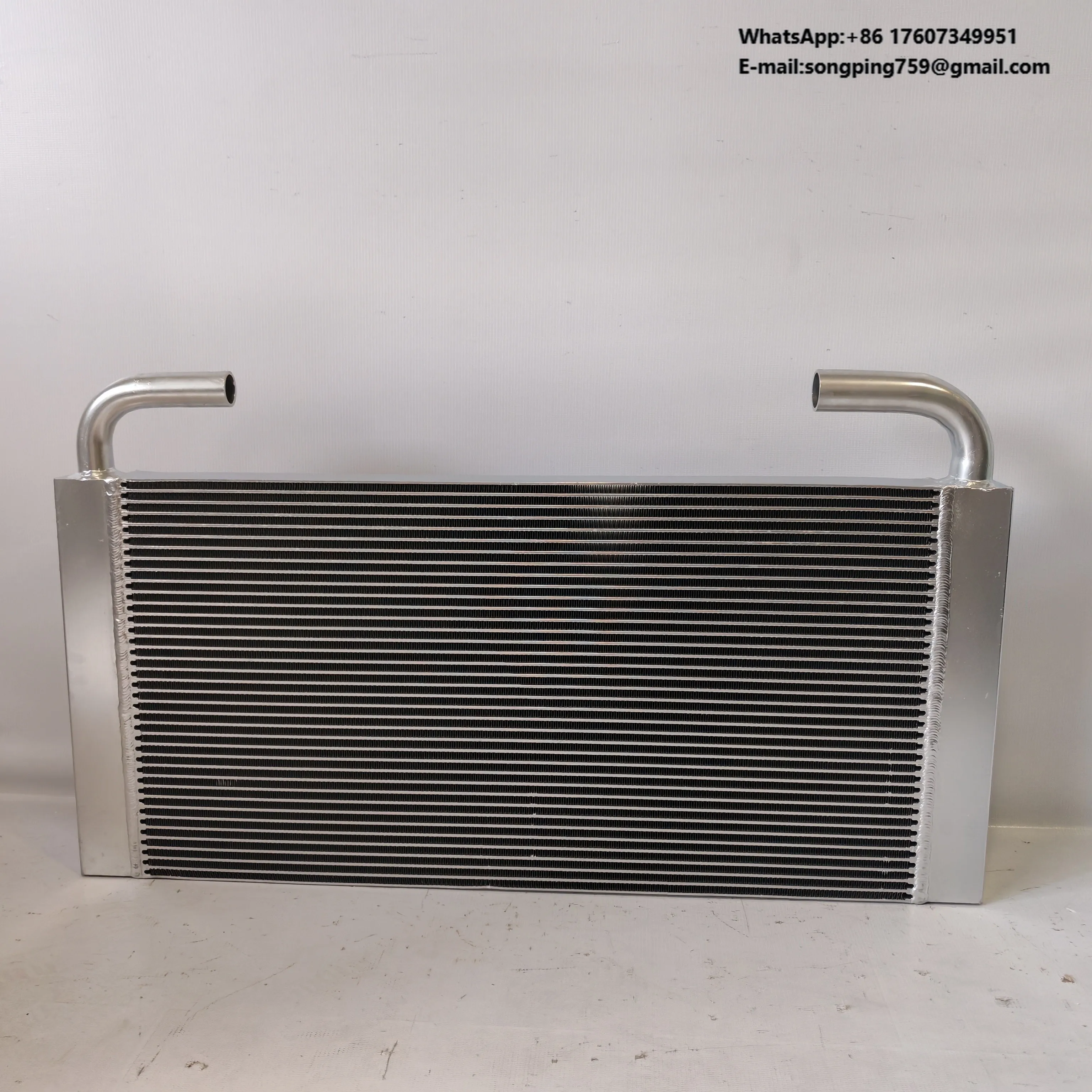 OEM 4650353 Certified Hydraulic Oil Cooler ZX200-3 Excavator Construction Machinery Parts 1 Year Warranty Made in Shanghai China