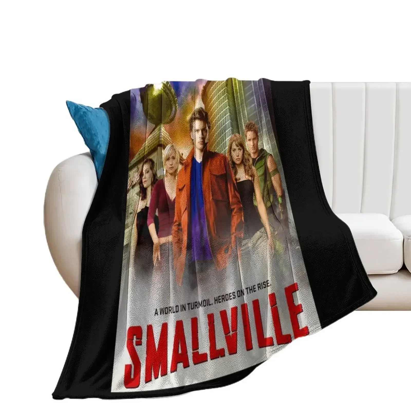 

Smallville TV Series Top Throw Blanket Loose Hairy Quilt Hairys Blankets