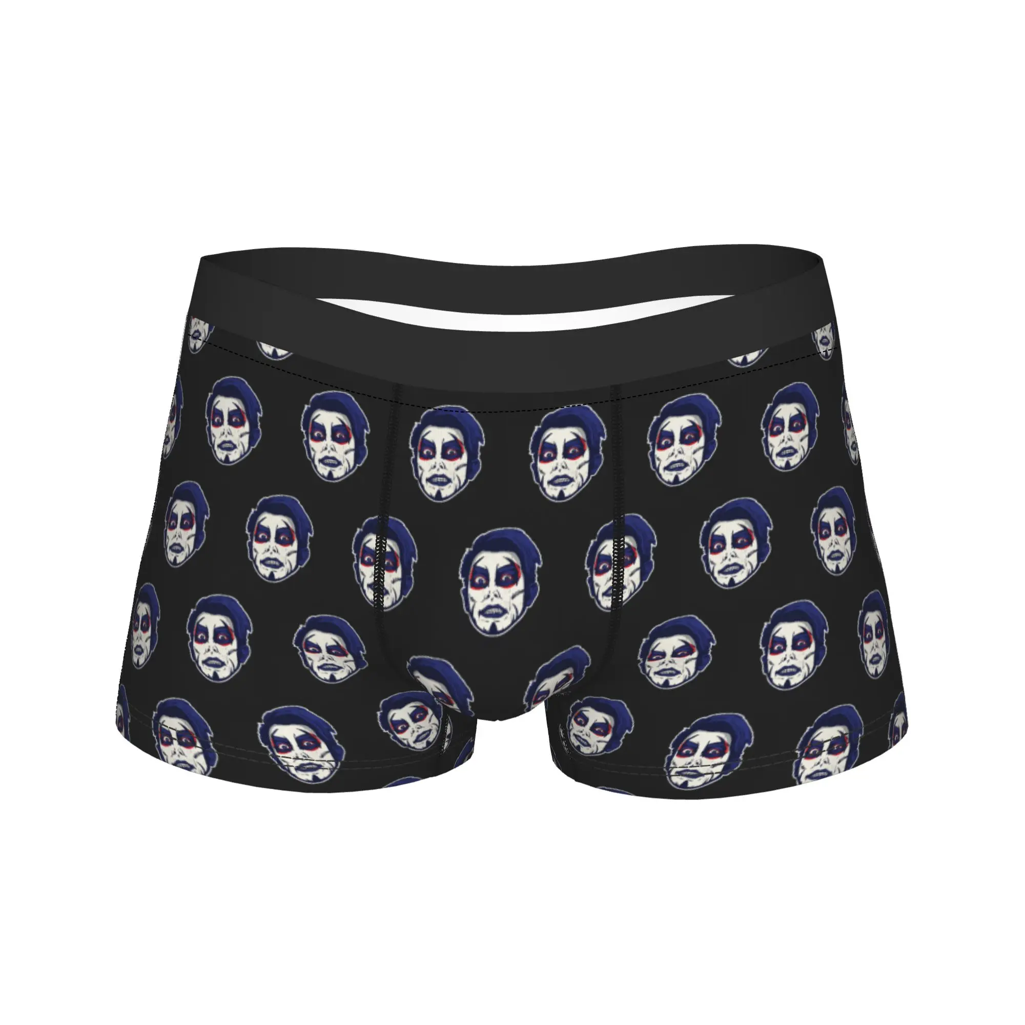 

Danhausen Very Nice Very Evil Underwear Men Underpants Printing Breathable Boxer Shorts Trenky Boxer Brief Big Size 2XL
