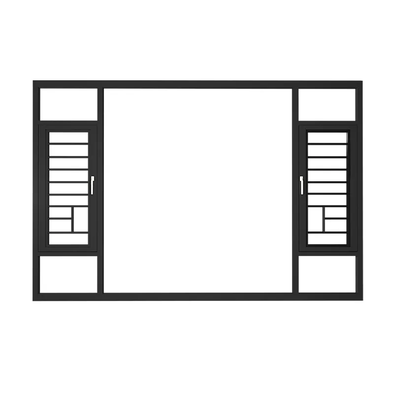 

Villa Broken Bridge Aluminum Doors and Windows Home Improvement Sealed Balcony Aluminum Alloy Soundproof Casement