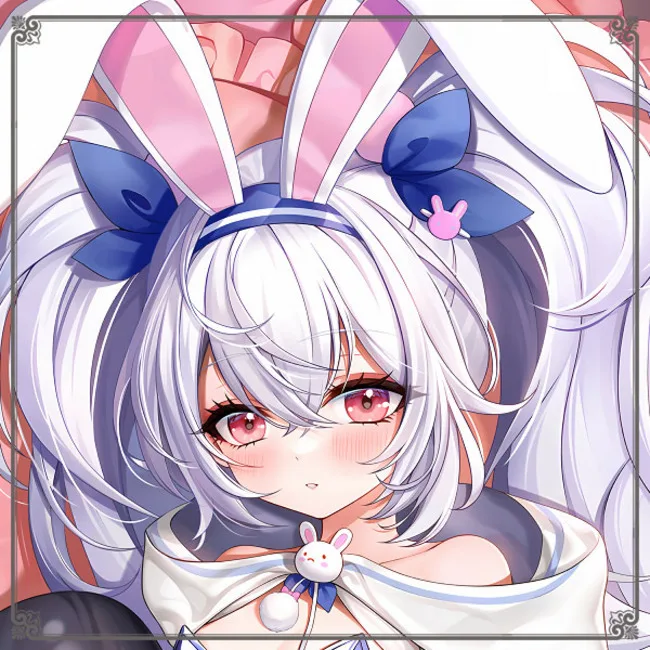 

Azur Lane Laffey Rabbit Girl Dakimakura Hing Body Case Otaku Pillow Cushion Bed Ings Xmas Gift