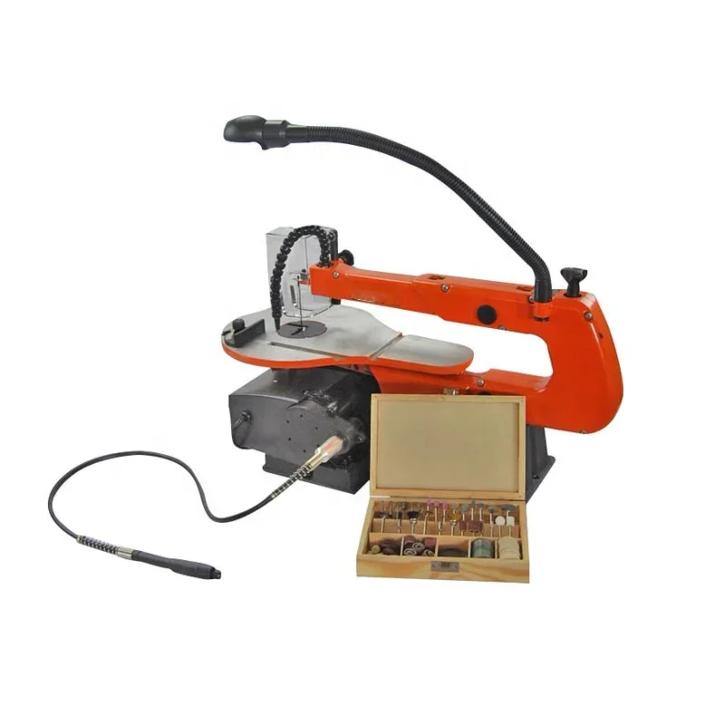 Mini Portable Precision Scroll Saw Machine Safe Guarantee Scroll Saw With Foot Switch