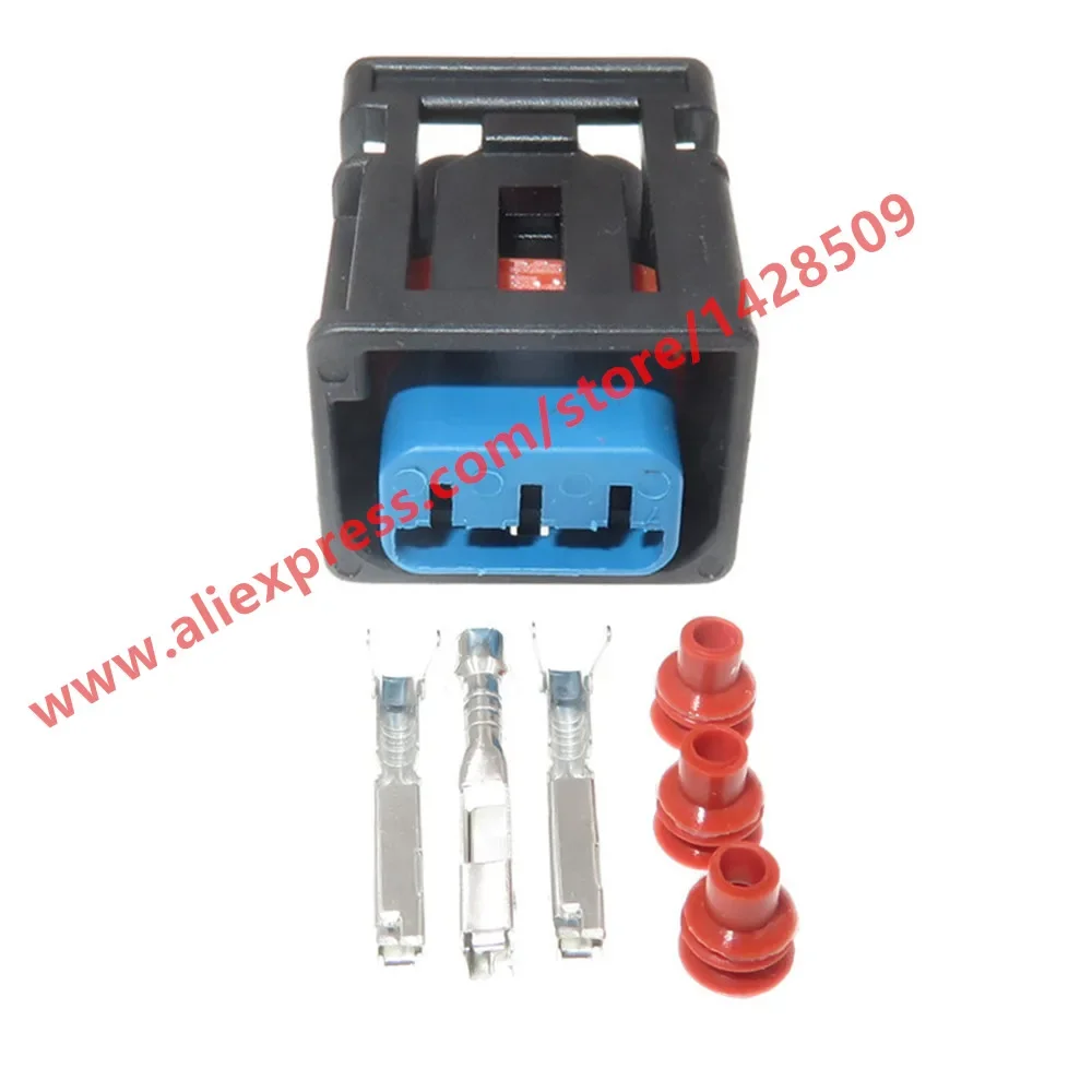 

1 Set 3 Pin Automotive Ignition Coils Plug Electrical Cable Female Connector For Ford