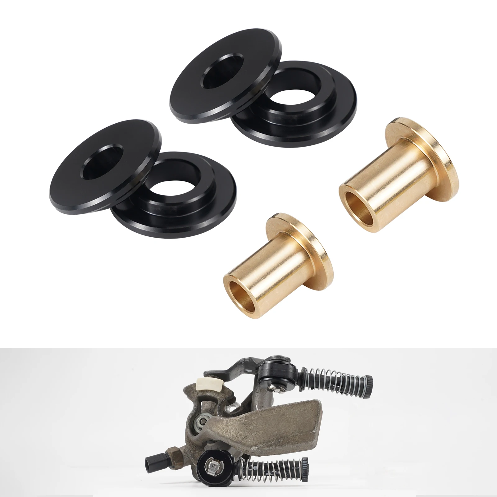 

BEVINSEE Shifter Bushing Kit for 5 Speed Manual Gearbox MQ250, for Audi A3 1.8T, for VW for Golf MK4 MK5 for Jetta MK4 for Bora