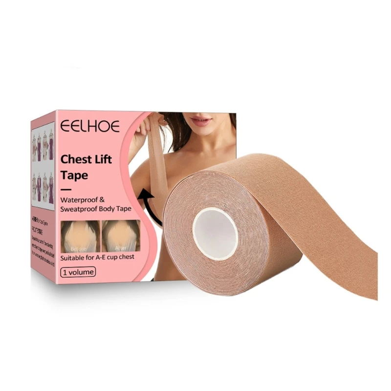 Boob Tape Self Adhesive Waterproof Breathable Chest Lift Body Tape for Push Up