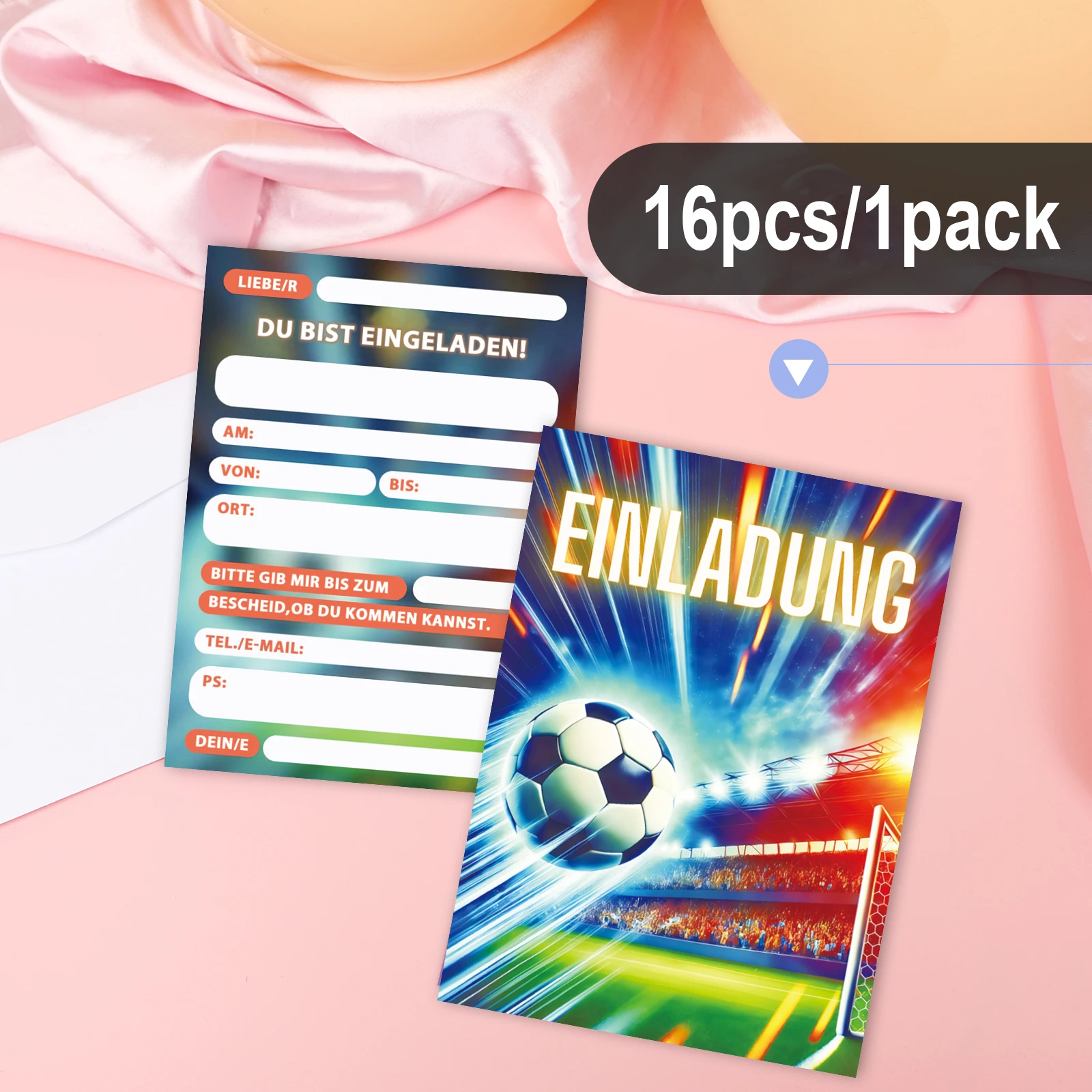 16 Pieces Cool Socc…