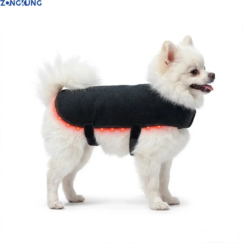 Rechargeable 660nm&850nm Veterinary Use Red Light LED Therapy Physiotherapy Equipment for Pet Dog Pain Relief Pain Reduce