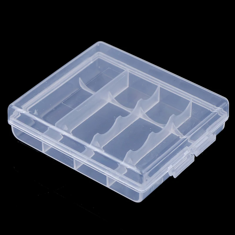 กระเป๋าใส่ของแบตเตอรี่พลาสติกสำหรับกล่องเก็บแบตเตอรี่ขนาด4 AA AAA 14500 10440