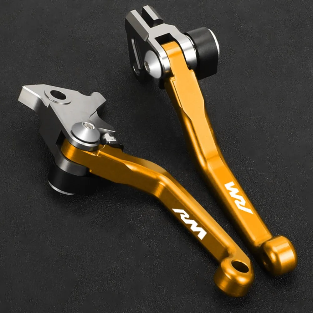 Dirt Bike Motocross Foldable Pivot CNC Brake Clutch Lever Handle Levers For SUZUKI RM85 RM125 RM250 RMX250R RMX250S RMX450Z image 2