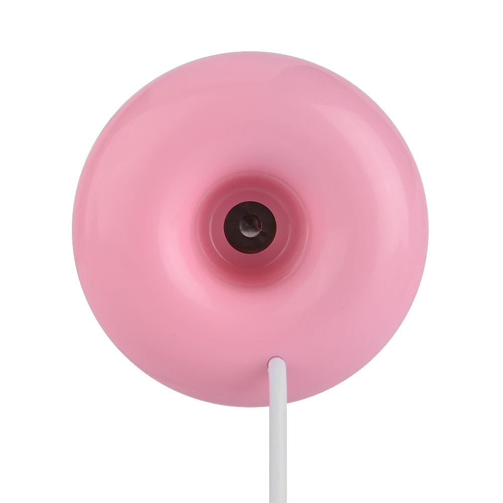Portable Mini Doughnut shaped USB Atomization Spray Humidifier Durable Quiet Operation Lightweight for Home Office Car Accessory