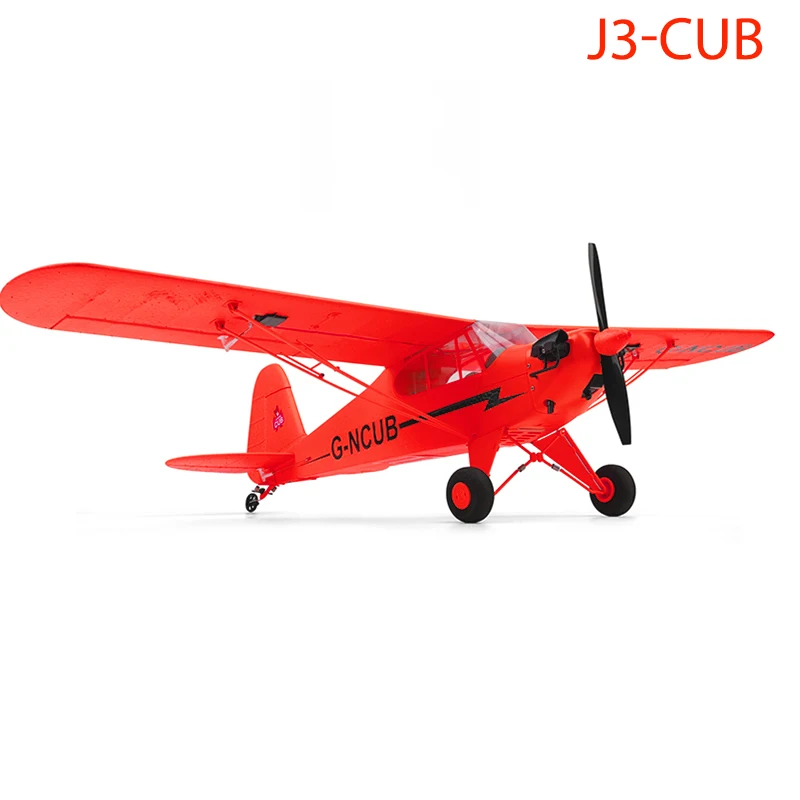 2024 J3-CUB Upgrade WLtoys A160 RC Airplane 5CH Remote Control Plane 3D/6G 1406 Brushless Motor Outdoor Foam Fixed-wing aircraft