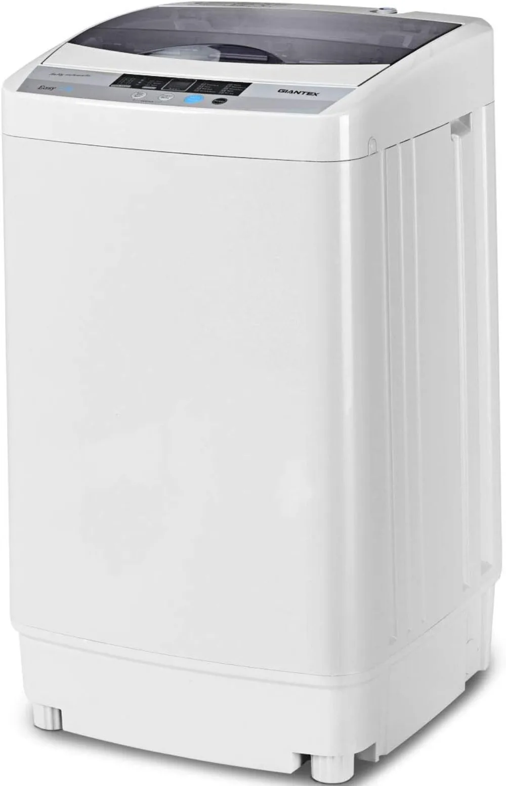 

Full-Automatic Washing Machine Compact 1.34 Cu.ft Laundry Washer Spin with Drain Pump, 10 programs 8 Water Level Selections