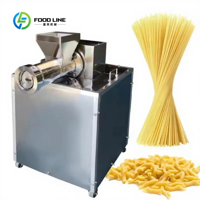 Customized  60/80/100 Type Automatic Electric Pasta Making Machine | Macaroni Spaghetti Extruder with Dough Kneading Function