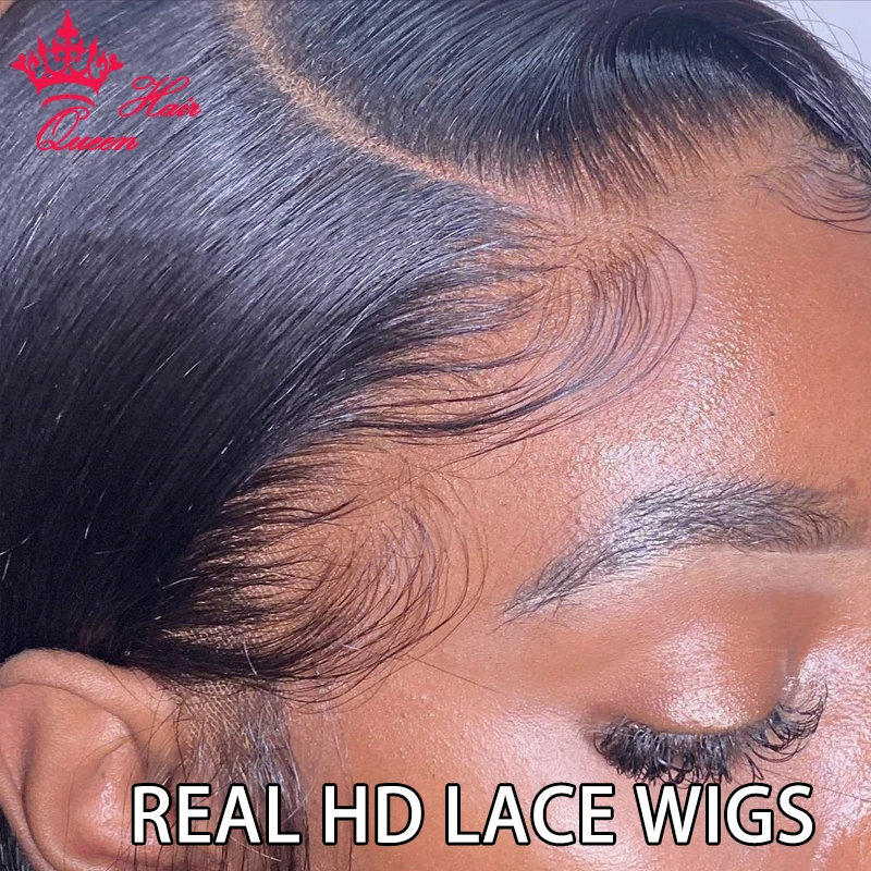 Real Invisible HD Transparent Lace 13x6 13x4 Lace Front Wig Human Raw Hair Wigs pre plucked Lace Frontal Wig Peruvian Straight