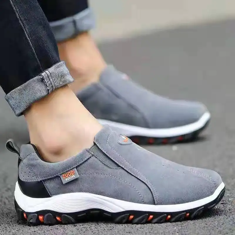 Vulcanize Shoes Men Sneakers Breathable Men Casual Shoes Slip-On Loafers Men Shoes Lightweight Male  Footwear Tenis Masculino