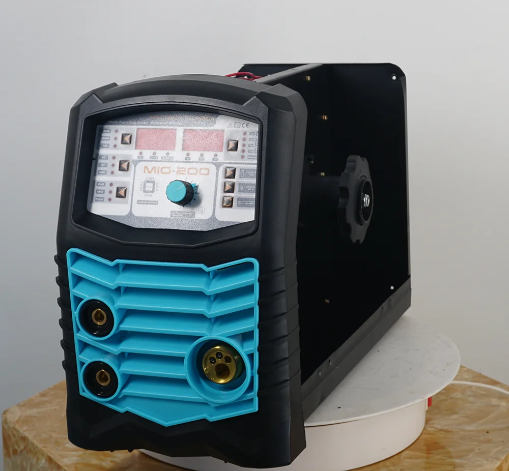 Digital mig-200 MIG welder 200amp 110/220v dual voltage gas gasless mig welding machine MIG/LIFT TIG/ARC 3 IN 1 multiprocess