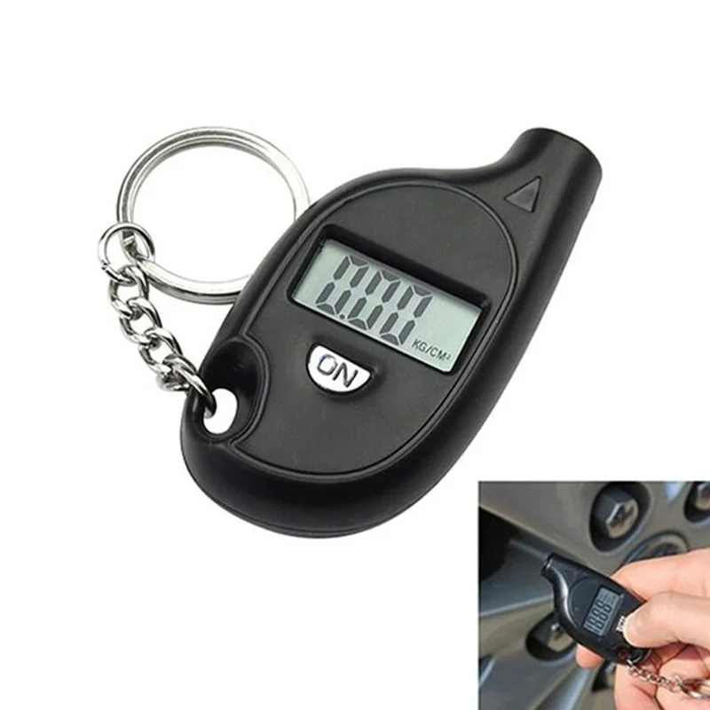 

5 colors Mini LCD Display Digital Tire Tyre Air Pressure Gauge Tester Tool Key Chain Inspection Tool Car Repair Tool Auto Part