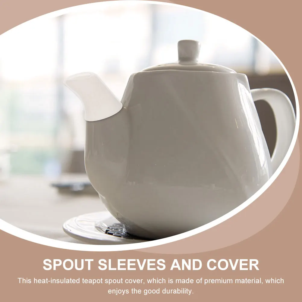 

1 set Teapot Dustproof Spout Covers Kettle Accessories Leak Multifunctional Teapot Spout Cover Proof Protectors Kitchen Bar Home
