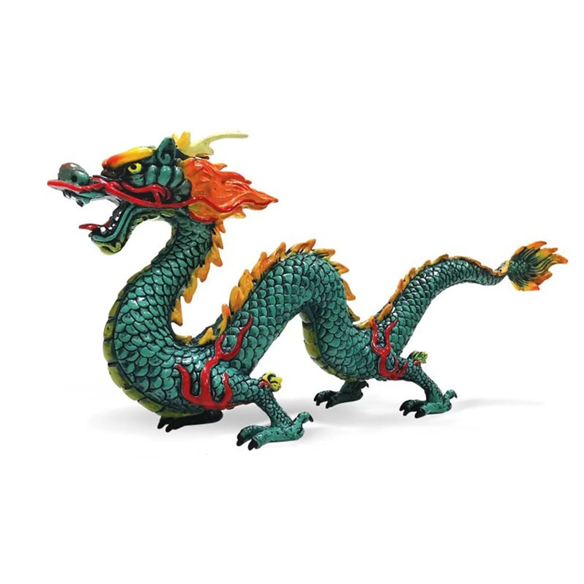 Dragon Statue Chinese Dragon Statue 2024 New Year of the Dragon Gift Animals Figure Chinese Lucky Zodiac Sculpture,A