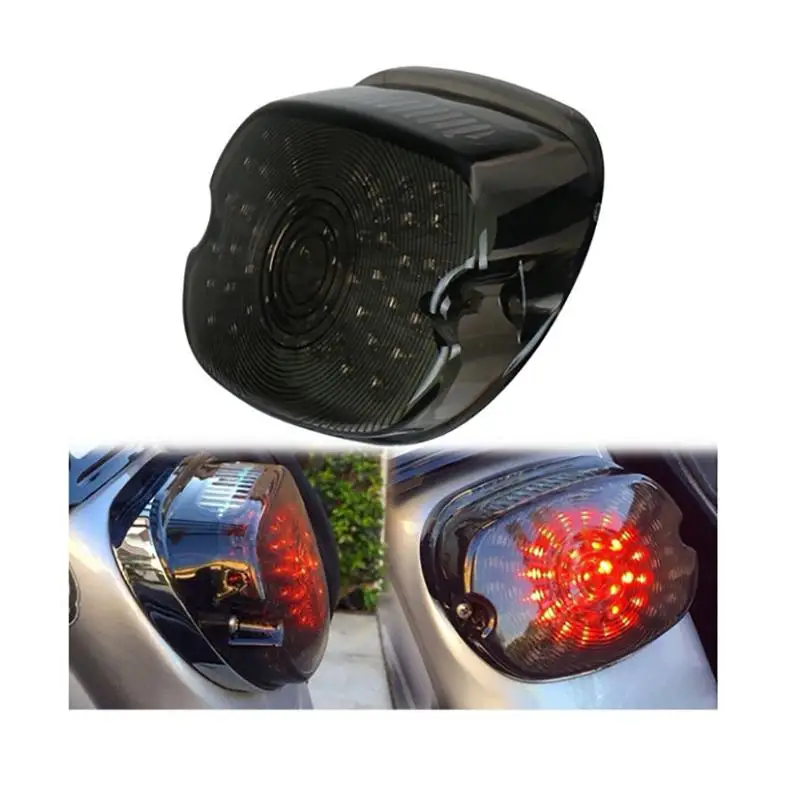 Feu arrière LED pour moteur, 1 pièce, clignotant de frein, pièces de rechange, accessoires pour Fatboy Tour Electra Glide FLH