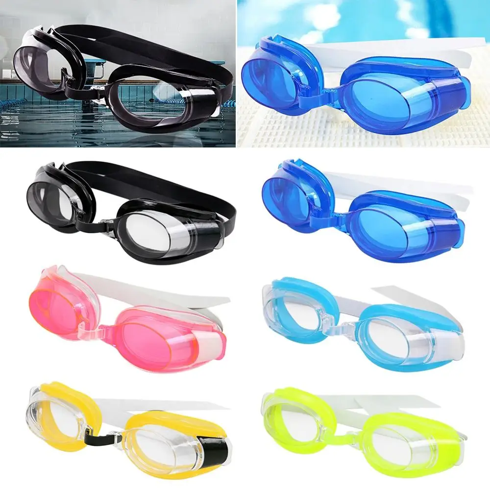 1pc Fashion Adult High Definition Waterproof Anti-fog Adjustable Eyeglasses Swimming Goggles Swim Eyewear