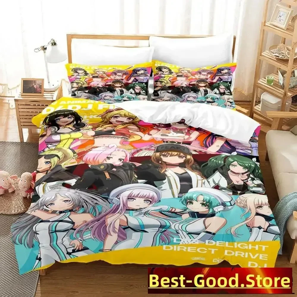 

3D Print Anime D4DJ All Mix Bedding Set Single Twin Full Queen King Size Bed Set Adult Kid Bedroom Duvet cover Sets Home Textile